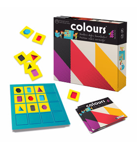 COLOURS (Renklerle Sudoku) Zeka ve Akıl Oyunu 4+ Yaş 1+ Oyuncu