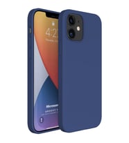 Microsonic Apple iPhone 12 Mini Kılıf Groovy Soft Lacivert