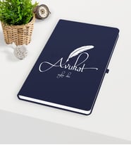 BK Gift Kişiye Özel Avukat Temalı Lacivert Defter - 6