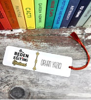 Beden Eğitimi Öğretmeni Kitap Ayracı