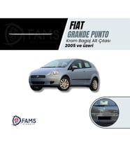 Fiat Grande Punto Krom Bagaj Alt Çıtası 2005 Üzeri P. Çelik