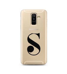 Samsung A6 Plus Harf Tasarımlı Telefon Kılıfı S-Harfi 