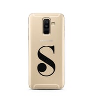 Samsung A6 Plus Harf Tasarımlı Telefon Kılıfı S-Harfi 
