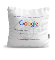 BK Gift Kişiye Özel Google En İyi Avukat Beyaz  Yastık  1