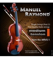 Keman Teli Tek 1. Mi Manuel Raymond MRVS1