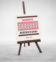 BK Gift Kişiye Özel Mesleki Tekstil Mühendisi Şovaleli Doğal Taş  1