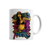 Menina Radical Kupa Bardak Porselen