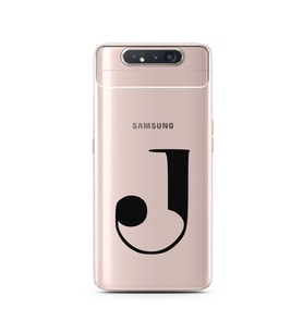 Samsung A80 Harf Tasarımlı Telefon Kılıfı J-Harfi 