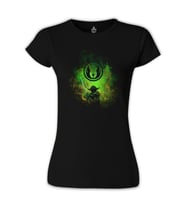 Star Wars - Yoda Siyah Bayan Tshirt