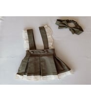 Askılı Kız Çocuk Bebek Etek