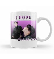 J Hope  Bts Vintage Kupa Bardak Porselen
