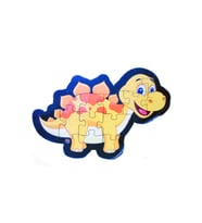 Dinazor Şekilli Ahşap Puzzle Yapboz - Hayal Sepeti Ahşap Puzzle
