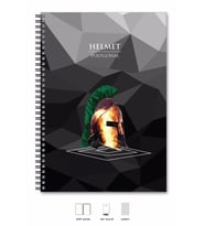 A4 Defter Kareli 200 syf Kask Polygonal