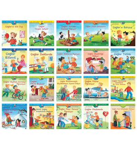 Okul Öncesi İlk Kitabım Çağlar Serisi 20 Kitap Set 