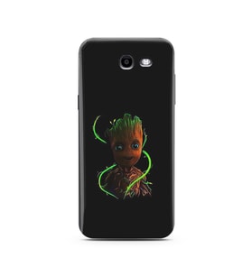 Baby Groot Tasarım Süper Şeffaf Silikon Telefon Kılıfı Samsung J3 Prime