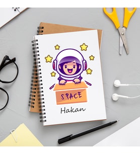 Astronot Defteri Kişiye Özel