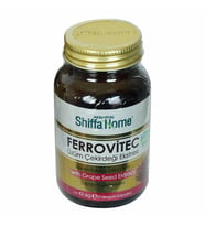 Aksuvital Shiffa Home Ferrovitec Üzüm Çekirdeği Ekstresi Diyet Takviyesi 710 Mg x 60 Kapsül