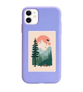 Mor Lansman Kılıf iPhone 11