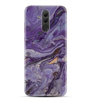 Kılıfland Huawei Mate 20 Lite Kılıf Silikon Resimli Kapak Abstract Purple Stok 1070