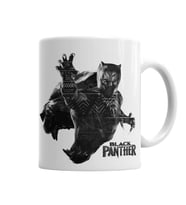 Black Panther Kupa Bardak Porselen