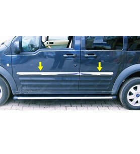 Ford Connect Krom Yan Kapı Çıtası 4 Kapı 2002-2014 P. Çelik