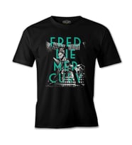 Freddie Mercury Siyah Erkek Tshirt