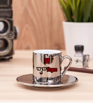 Optisyen Silver Türk Kahvesi Fincanı