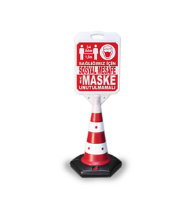 Sosyal Mesafe ve Make Takmayı Unutma Uyarı Dubası