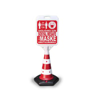 Sosyal Mesafe ve Make Takmayı Unutma Uyarı Dubası