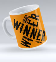 BK Gift Kişiye Özel PUBG Kupa Bardak - 14 (Beyaz)