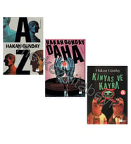 Hakan Günday Seti 3 Kitap Kinyas Kayra Daha Az