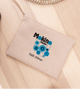 Makine Teknikeri Keten Bez El Çantası