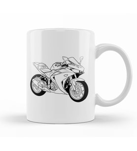 Yamaha Yzf R25 Kupa Bardak Porselen
