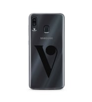 Samsung A30 Harf Tasarımlı Telefon Kılıfı V-Harfi 