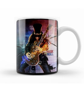 Slash Rock   Kupa Bardak Porselen