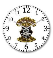 Fallout Atom Cats Kedi Duvar Saati Bombeli Gercek Cam