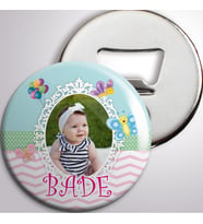 Doğum Günü  Puantiyeli Balon Açacaklı Magnet