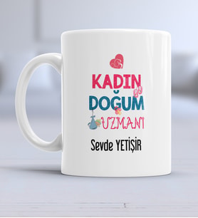 Kadın Doğum Uzmanı Kupa Bardak