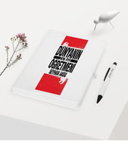 BK Gift Kişiye Özel Dünyanın En İyi Öğretmeni Temalı Beyaz Defter Kalem Hediye Seti - 1