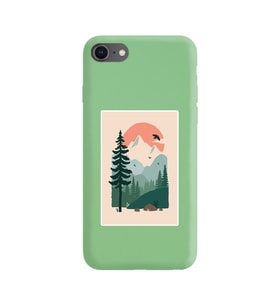 Yeşil Lansman Telefon Kılıfı Iphone 7