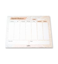 Haftalık Planlayıcı - Turuncu Pastel