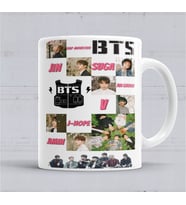Bts Bangtan Boys Kpop Kupa Bardak Porselen
