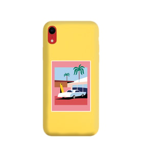 Sarı Lansman Kılıf iPhone XR