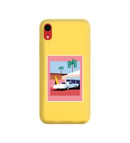 Sarı Lansman Kılıf iPhone XR