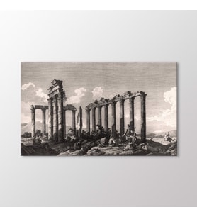 Arty Tablo Euromos Zeus Tapınağı Kalıntıları, Güzelcik Muğla Tablo (Karışık)