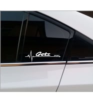 Hyundai Getz Napız Kalp Kelebek Cam için Sticker Yapıştırma