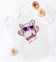 BK Gift Kişiye Özel Beyaz Mutfak Önlüğü - 2