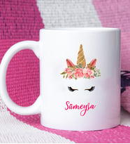 Unicorn Tasarımlı Kişiye Özel Unicorn Kupa Bardak