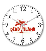 Dead Island Duvar Saati Bombeli Gercek Cam