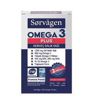 Sorvagen Omega 3 Plus Norveç Balık Yağı 60 Kapsül